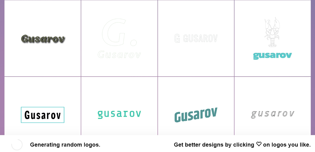 Сервисы для создания лого