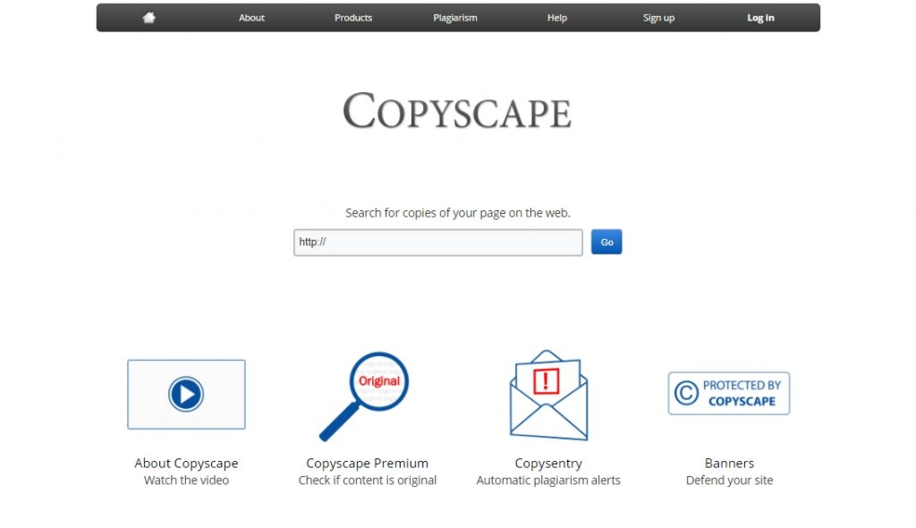Copyscape для анализа контента на сайте